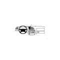 Brodit ProClip - Fahrzeughalterung - Ford Sharan (95-00) , Ford Galaxy (95-00), uvm. - 852282