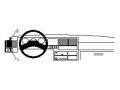 Brodit ProClip - Fahrzeughalterung - VW Caravelle / T4 Transporter (91-95) - 802211