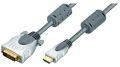 Dietz - HDMI-Stecker A auf DVI-D Buchse-Adapterkabel - 10,00 m Kabel - 52466