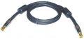 AIV BLACK MOON - Antennen Verbindungskabel - Mantelstromfilter - 1,00 m Kabel - Koax - 960896