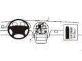 Brodit ProClip - Fahrzeughalterung - Mitsubishi Carisma (96-98) - 852295