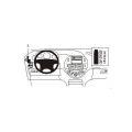 Brodit ProClip - Fahrzeughalterung - Toyota Previa (01-06) - 803067