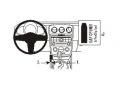 Brodit ProClip - Fahrzeughalterung - Mazda CX-7 (07-10) - 833937
