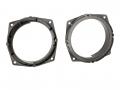 Lautsprecherringe f�r Mitsubishi Colt (ab 2005) - 130 mm - Hintere T�r / Vordere T�r