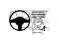 Brodit ProClip - Fahrzeughalterung - Mazda RX 8 (09-10) - 854306