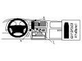Brodit ProClip - Fahrzeughalterung - Toyota HiLux (98-05) / HiLux Tundra (99-04) - 852594