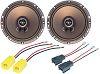 Rainbow AIV Lautsprecher 210597 - Alfa, Citroen, Lancia, Peugeot, Fiat - 165 mm - 2-Wege - 80 Watt