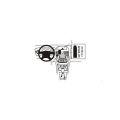 Brodit ProClip - Fahrzeughalterung - Nissan Almera (00-02) - 852823
