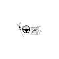 Brodit ProClip - Fahrzeughalterung - Seat Altea (04-10) / Toledo (04-09) - 804273