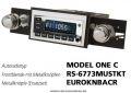Ampire RETROSOUND Frontblende mit Metall-Bedienkn�pfen - Ford Mustang 1967-73 - RS-6773MUSTKT