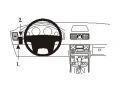 Brodit ProClip - Fahrzeughalterung - Volvo XC90 (02-11) - 803504