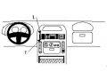 Brodit ProClip - Fahrzeughalterung - Renault Master (98-03) / Opel Movano (01-03) - 852626