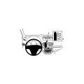 Brodit ProClip - Fahrzeughalterung - Renault Megane New (09-10) - 854283