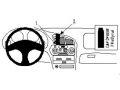 Brodit ProClip - Fahrzeughalterung - Mitsubishi Colt (96-04), Lancer (96-03) - 852306