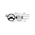 Brodit ProClip - Fahrzeughalterung - Mitsubishi L200/Pick Up (92-96) - 851908
