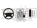 Brodit ProClip - Fahrzeughalterung - Mitsubishi Pajero Pinin / Shogun Pinin (99-06) - 852747