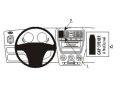 Brodit ProClip - Fahrzeughalterung - Kia Picanto (05-08) - 853590