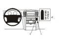 Brodit ProClip - Fahrzeughalterung - Kia Sorento (02-07) - 853175