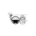 Brodit ProClip - Fahrzeughalterung - Hyundai H 1 (09-11) - 804290