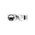Brodit ProClip - Fahrzeughalterung - Honda Accord (99-02) - 852687