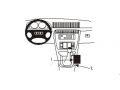 Brodit ProClip - Fahrzeughalterung - Audi A4 (95-01) / S4 (95-012) - 832629