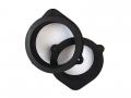 Lautsprecherringe MDF f�r Audi A3, A4 - 165 mm - Frontt�r / Hintere T�r / Fond