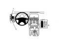 Brodit ProClip - Fahrzeughalterung - Mercedes C-Klasse 180-320 (07-10) - 803996