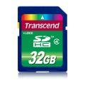 Transcend SD Card - 32GB Karte - SDHC - Class 4 - 4Mb/s