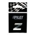 Lampa Pilot 07936 - 3D-Buchstabe Chrom - Z - 18 mm - selbstklebend
