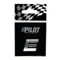 Lampa Pilot 07915 - 3D-Buchstabe Chrom - E - 18 mm - selbstklebend