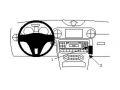 Brodit ProClip - Fahrzeughalterung - Mercedes SLK (ab 11) - 854617