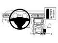 Brodit ProClip - Fahrzeughalterung - VW Jetta (ab 11) - 834533