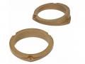 Lautsprecherringe MDF f�r Opel Astra G, Omega B, Vectra B, Zafira, Meriva - 130 mm - Hintere T�r