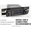 Ampire RETROSOUND Mini Frontblende mit Metall-Bedienkn�pfen - Black/Chrome - EUMB-FBRC