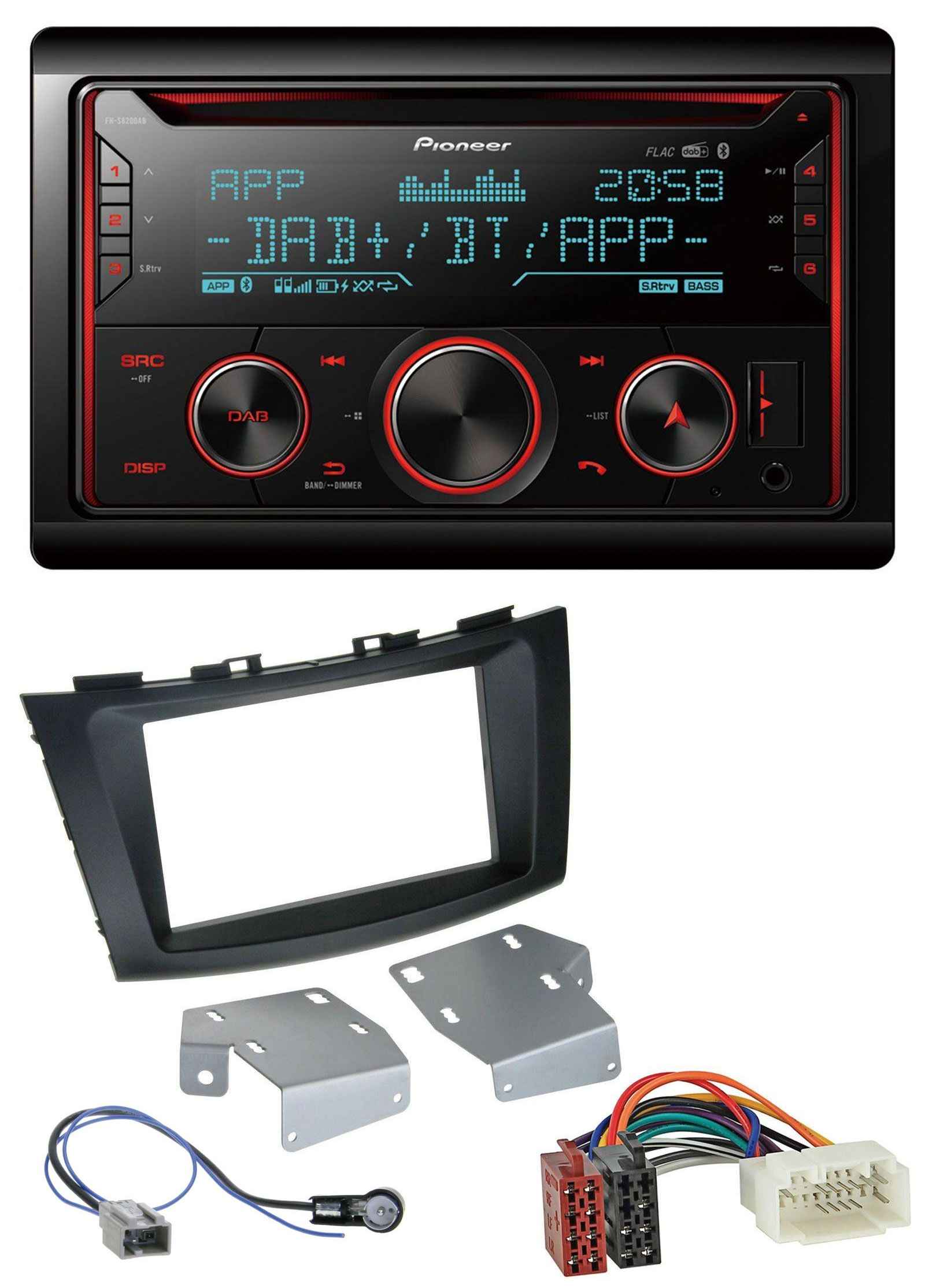 Pioneer 2DIN DAB MP3 Bluetooth USB CD Autoradio für Suzuki