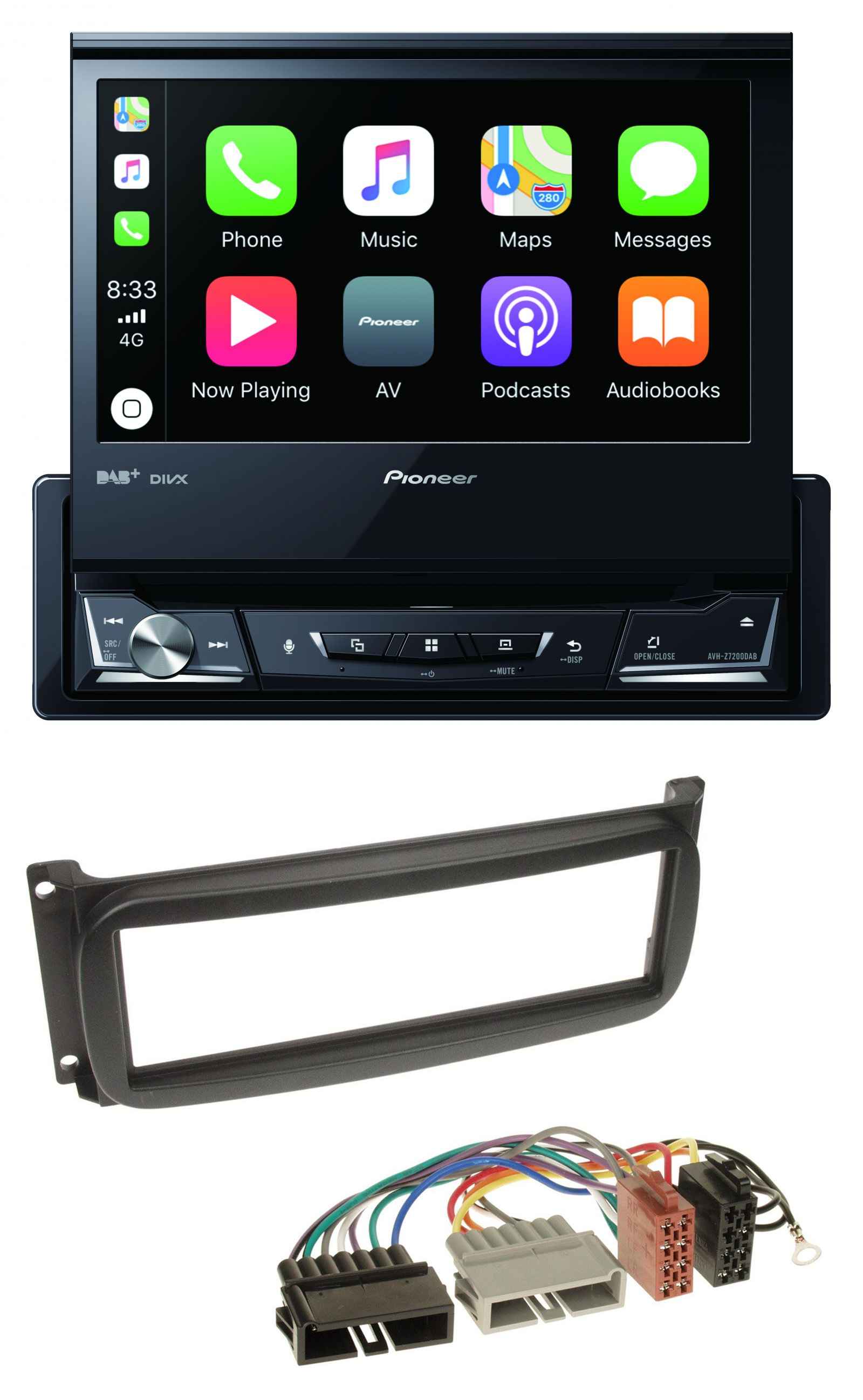 Pioneer DVD Bluetooth DAB USB MP3 Autoradio für Chrysler