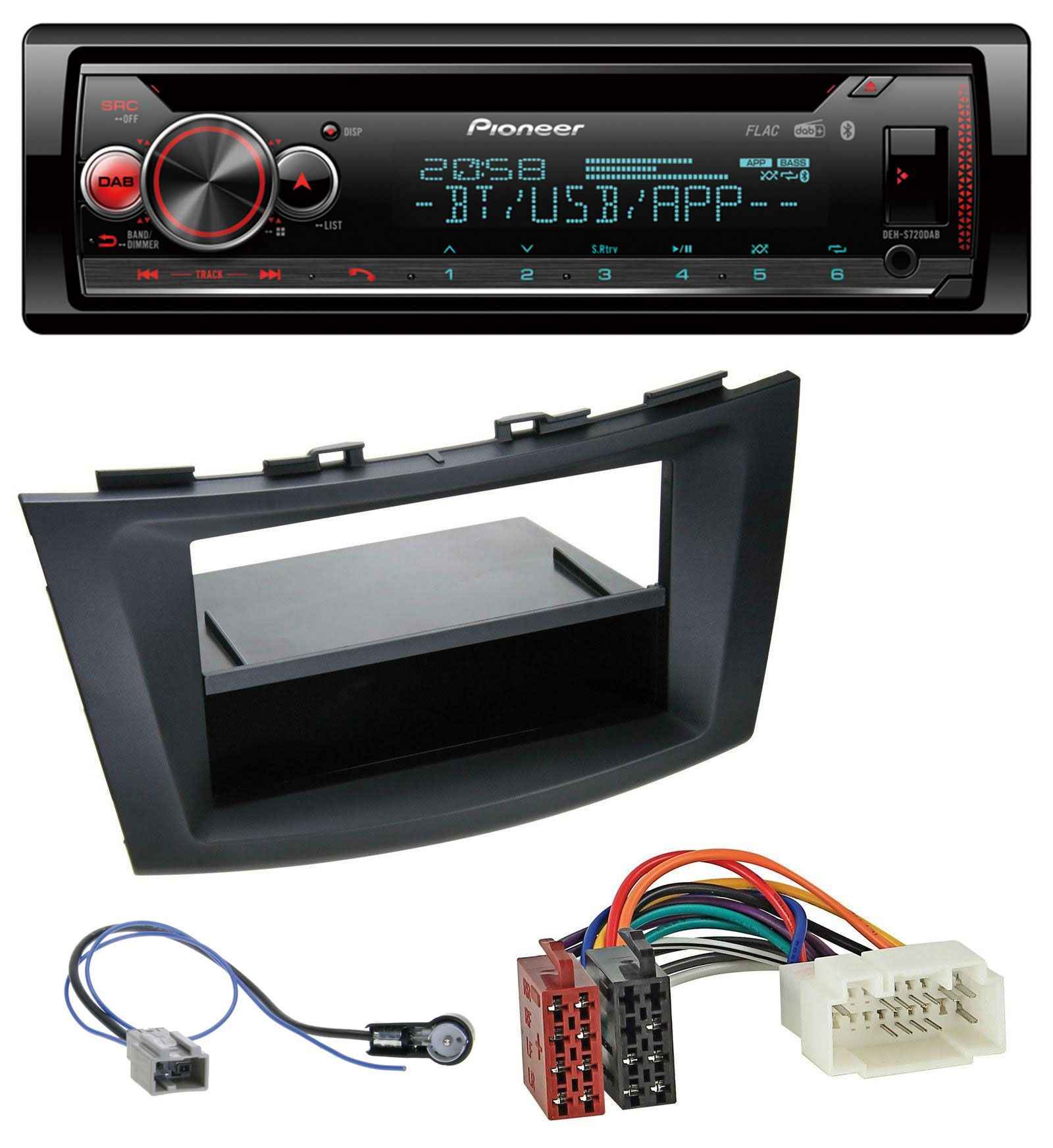 Pioneer 1DIN MP3 AUX USB CD Autoradio für Suzuki Swift (FZ