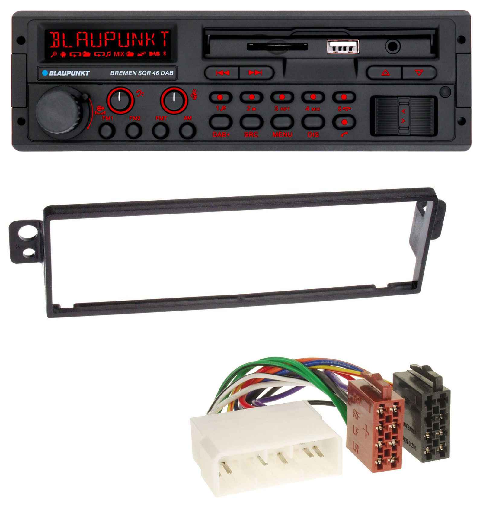 Blaupunkt MP3 USB Bluetooth AUX Autoradio für Chevrolet Kalos KLAS 2004