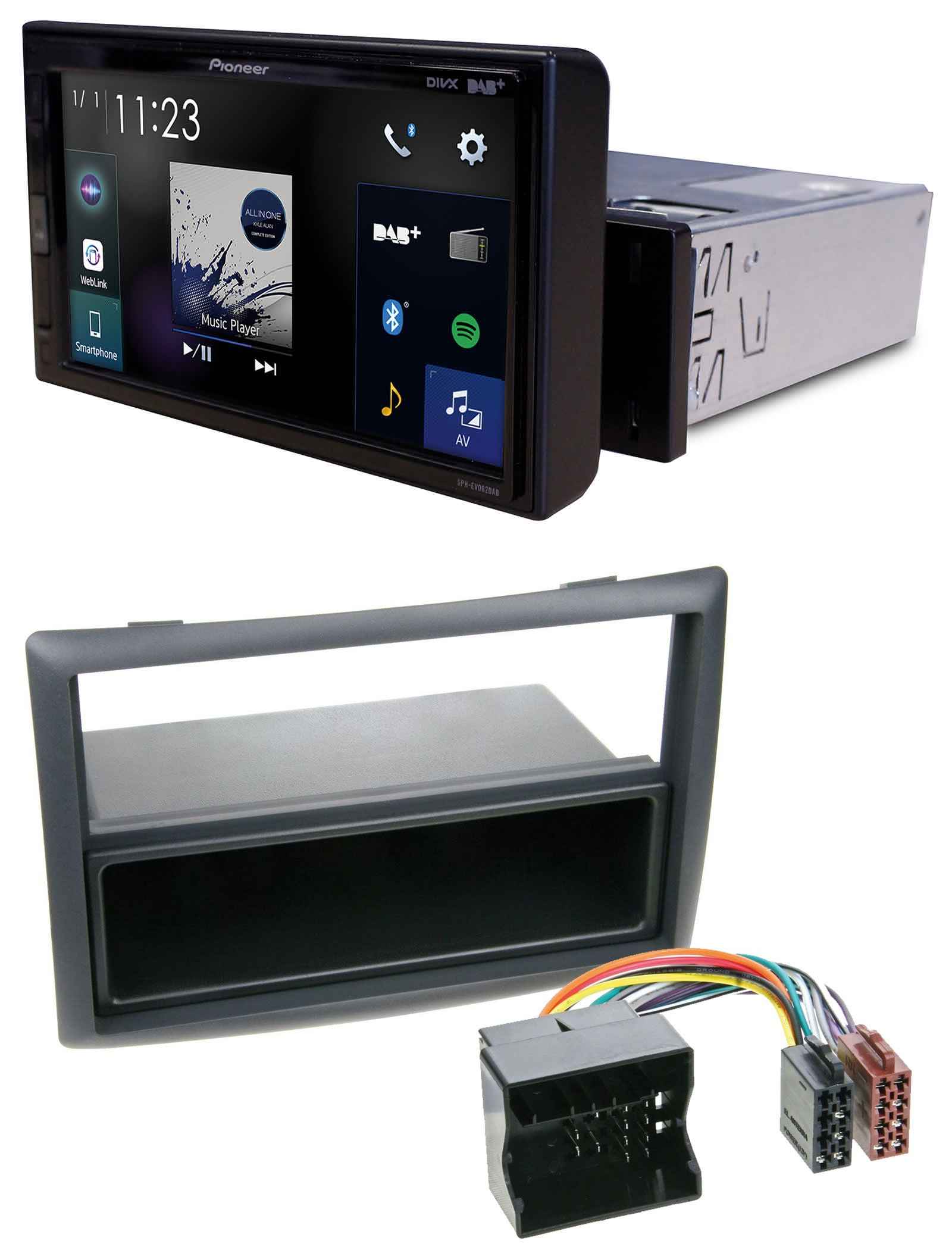 Pioneer DAB MP3 Bluetooth USB Autoradio für Renault Megane