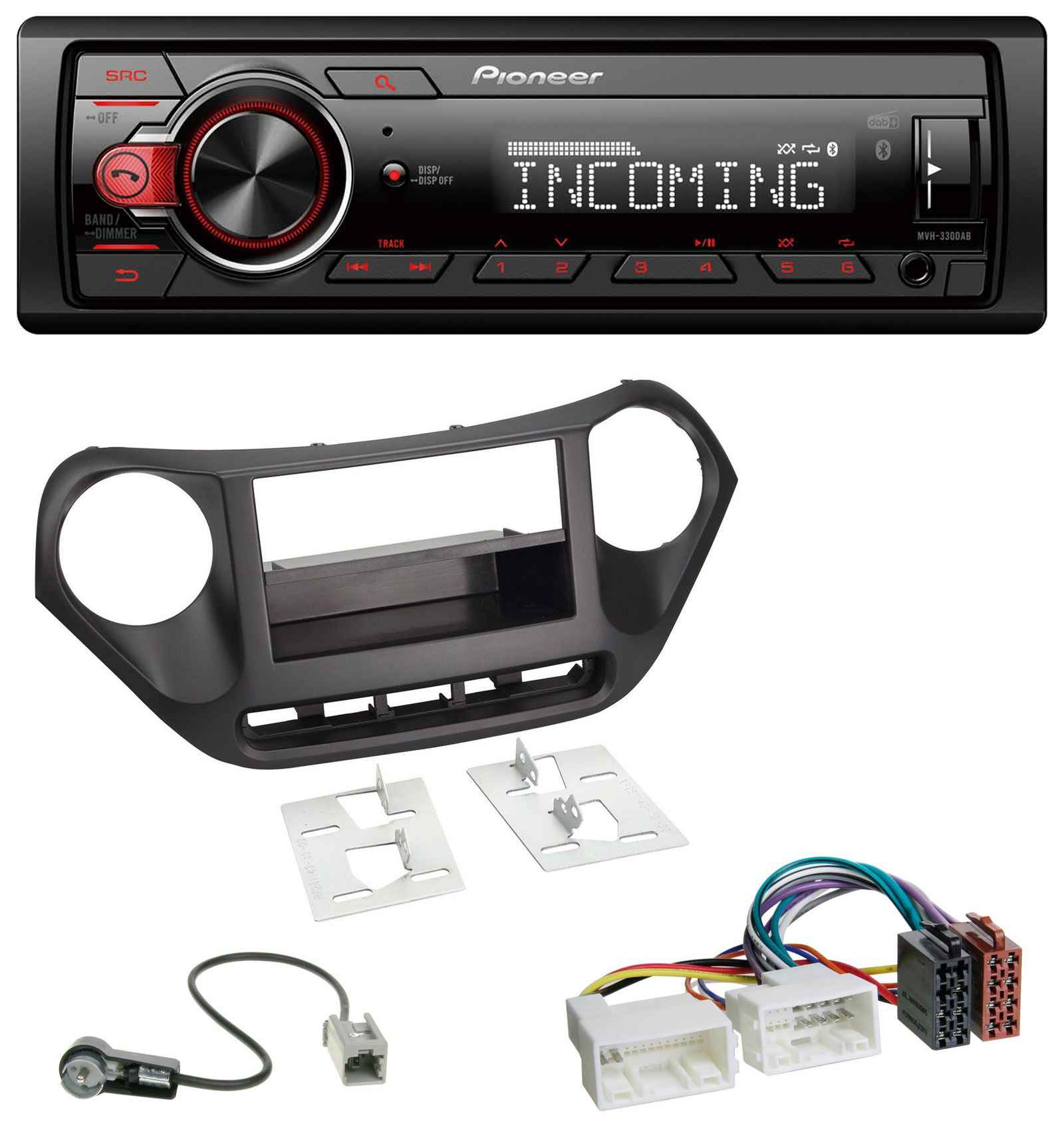 Pioneer Bluetooth USB DAB MP3 Autoradio für Hyundai i10 (ab 2013) eBay