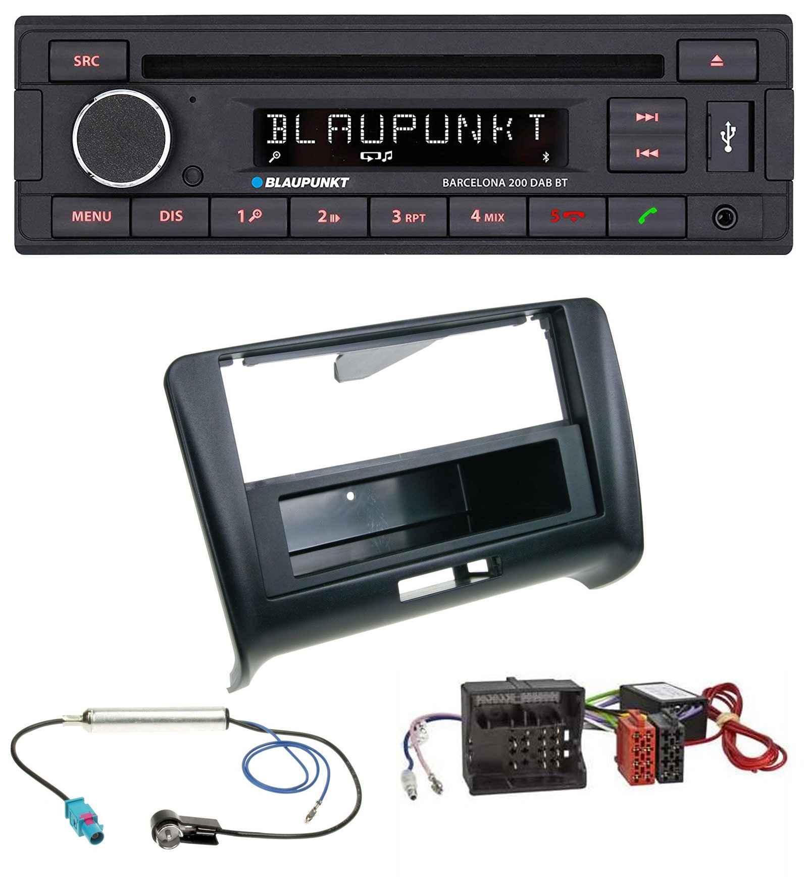 Blaupunkt USB DAB CD Bluetooth MP3 Autoradio für Audi TT 06-14 Aktivsystem Quadl - Bild 1 von 10