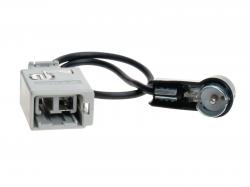 Antennenadapter - GT5 grau 2PP (Stecker) - ISO (50 Ohm, Stecker) - für Volvo S80, S60, V40, V70