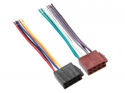 Anschlusskabel - ISO Stecker auf freie Leitungsenden - Strom / Lautsprecher