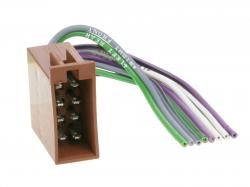 Anschlusskabel - freie Leitungsenden auf ISO Buchse - Lautsprecher