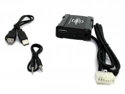 USB SD MP3 Adapter TOYOTA Avensis T22 Corolla E12 RAV4 Yaris P1 5+7 Anschluss