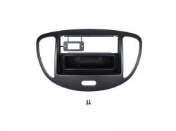 Einbaurahmen für DIN Autoradio in Hyundai i10 (2008-2013) - schwarz
