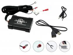 Connects2 USB / SD / AUX-In Interface für VW Golf, Passat, Polo (ab 2004, Quadlock) - CTAVGUSB009