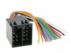 Anschlusskabel - freie Leitungsenden auf ISO Buchse - Strom / Lautsprecher - Kompaktstecker