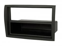 Einbaurahmen für DIN Autoradio in Citroen Jumper, Fiat Ducato, Peugeot Boxer (2011-2021) - schwarz
