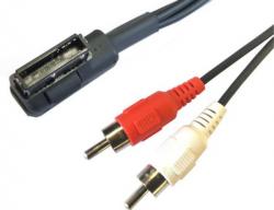 Dietz 1223 - Ton AUX-IN Adapter für AUDI MMI 3G+ für Crosswire vlogic